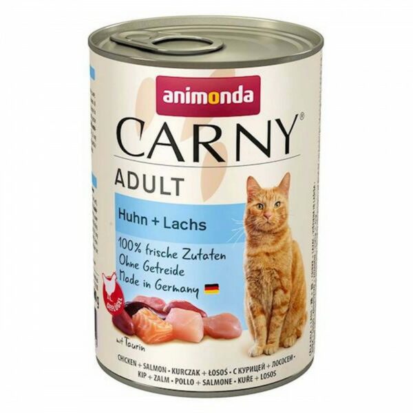 ANIMONDA Carny ADULT z kurczakiem i łososiem 400g