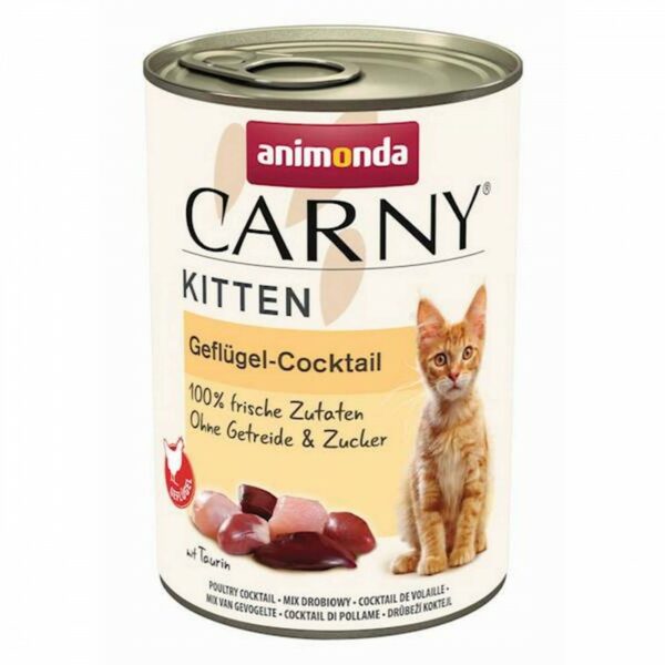 ANIMONDA Carny KITTEN koktajl drobiowy 400g