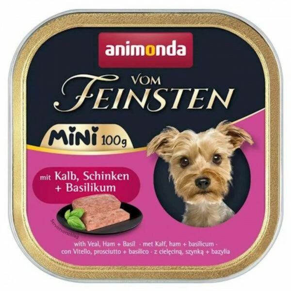 ANIMONDA vom feinsten ADULT MINI z cielęciną, szynką i bazylią 100g