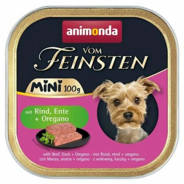 ANIMONDA vom feinsten ADULT MINI z wołowiną, kaczką i oregano 100g