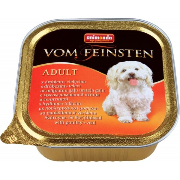 ANIMONDA vom feinsten ADULT z drobiem i cielęciną 150g