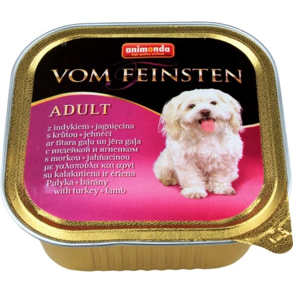 ANIMONDA vom feinsten ADULT z indykiem i jagnięciną 150g