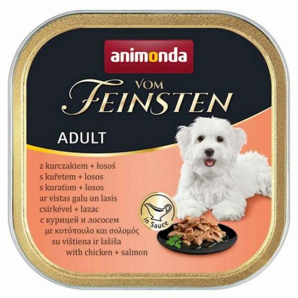 ANIMONDA vom feinsten ADULT z kurczakiem i łososiem w sosie 150g
