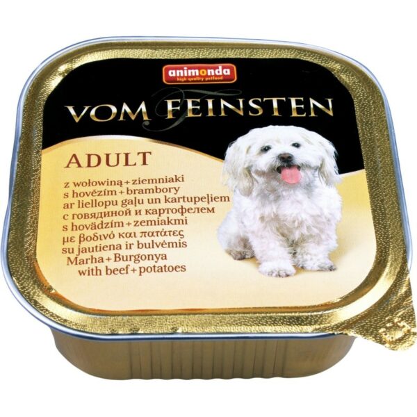 ANIMONDA vom feinsten ADULT z wołowiną i ziemniakami 150g