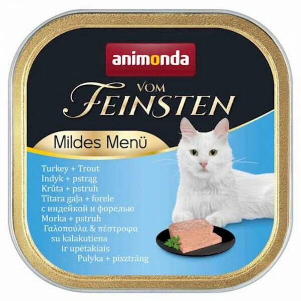 ANIMONDA vom feinsten MILD MENUE indyk pstrąg 100g
