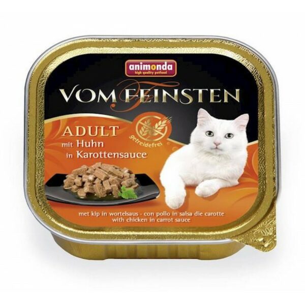 ANIMONDA vom feinsten NO GRAIN kurczak w marchewkowym sosie 100g