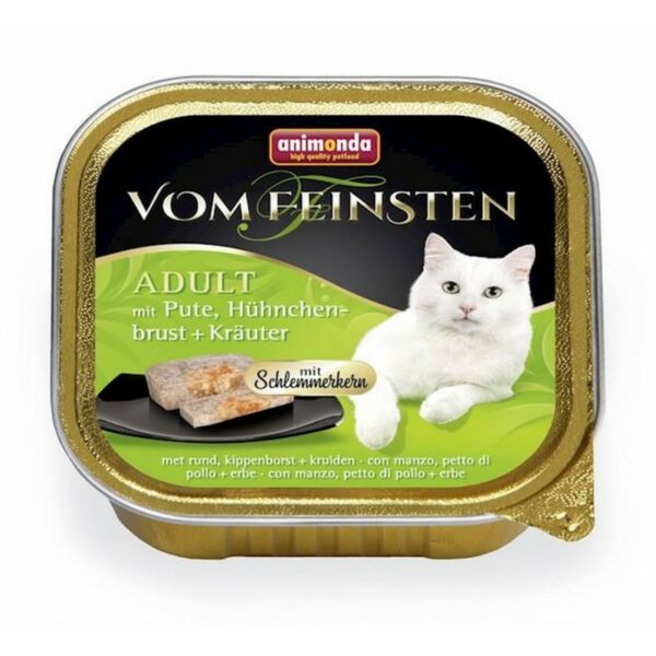ANIMONDA vom feinsten z indykiem i piersią kurczaka w ziołach 100g