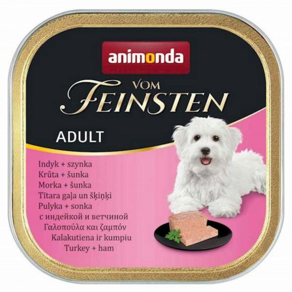 ANIMONDA vom feinsten ADULT z indykiem i szynką 150g