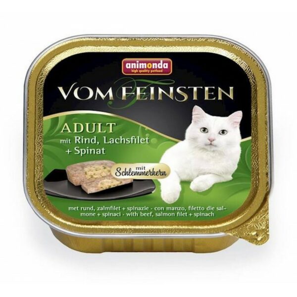 ANIMONDA vom feinsten z wołowiną łososiem i szpinakiem 100g