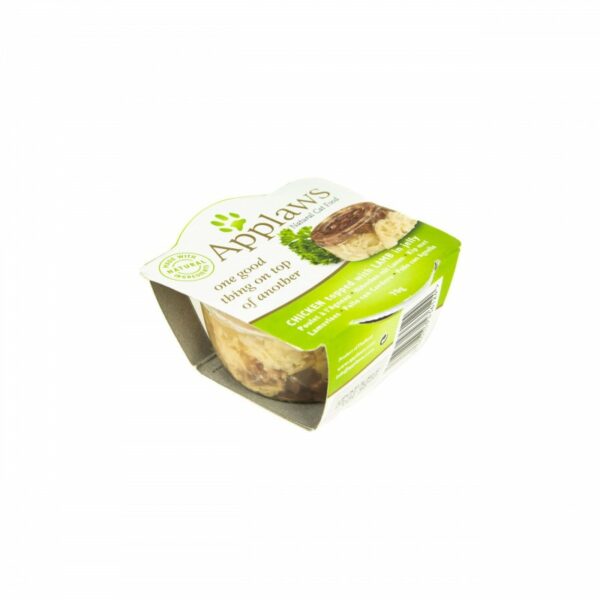 Applaws miseczka Filet z Kurczak z Jagnięciną w galaretce 70g