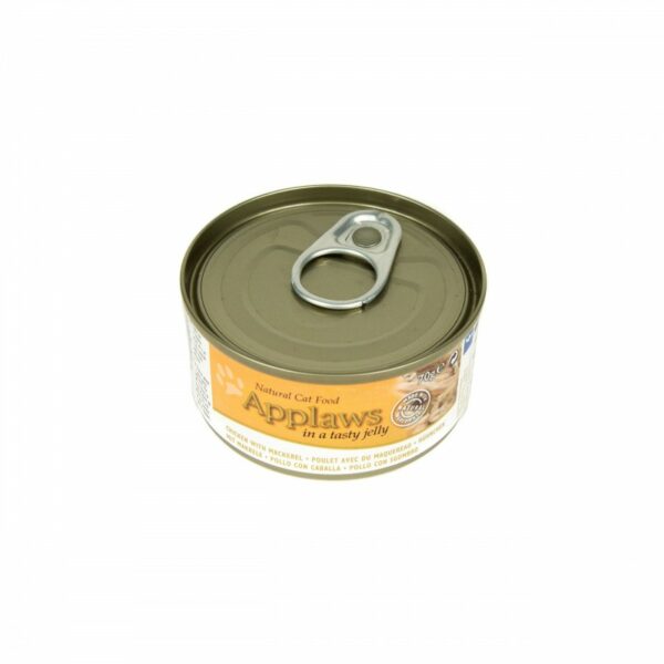 Applaws Pierś z Kurczaka z Makrelą w galaretce 70g
