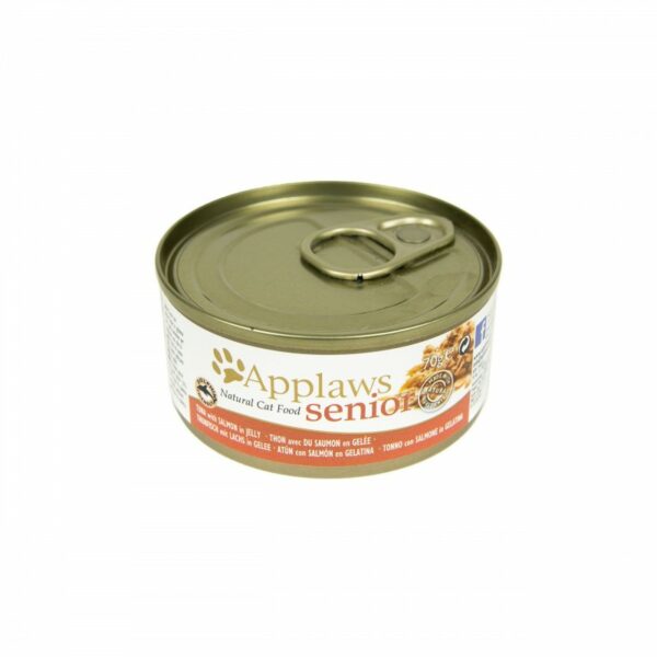 Applaws SENIOR Filet z Tuńczyka z Łososiem w galaretce 70g