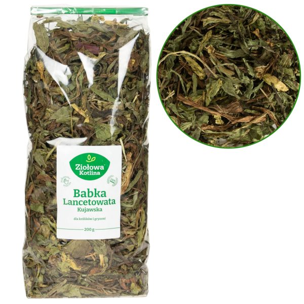 ZIOŁOWA KOTLINA Babka Lancetowata 200g