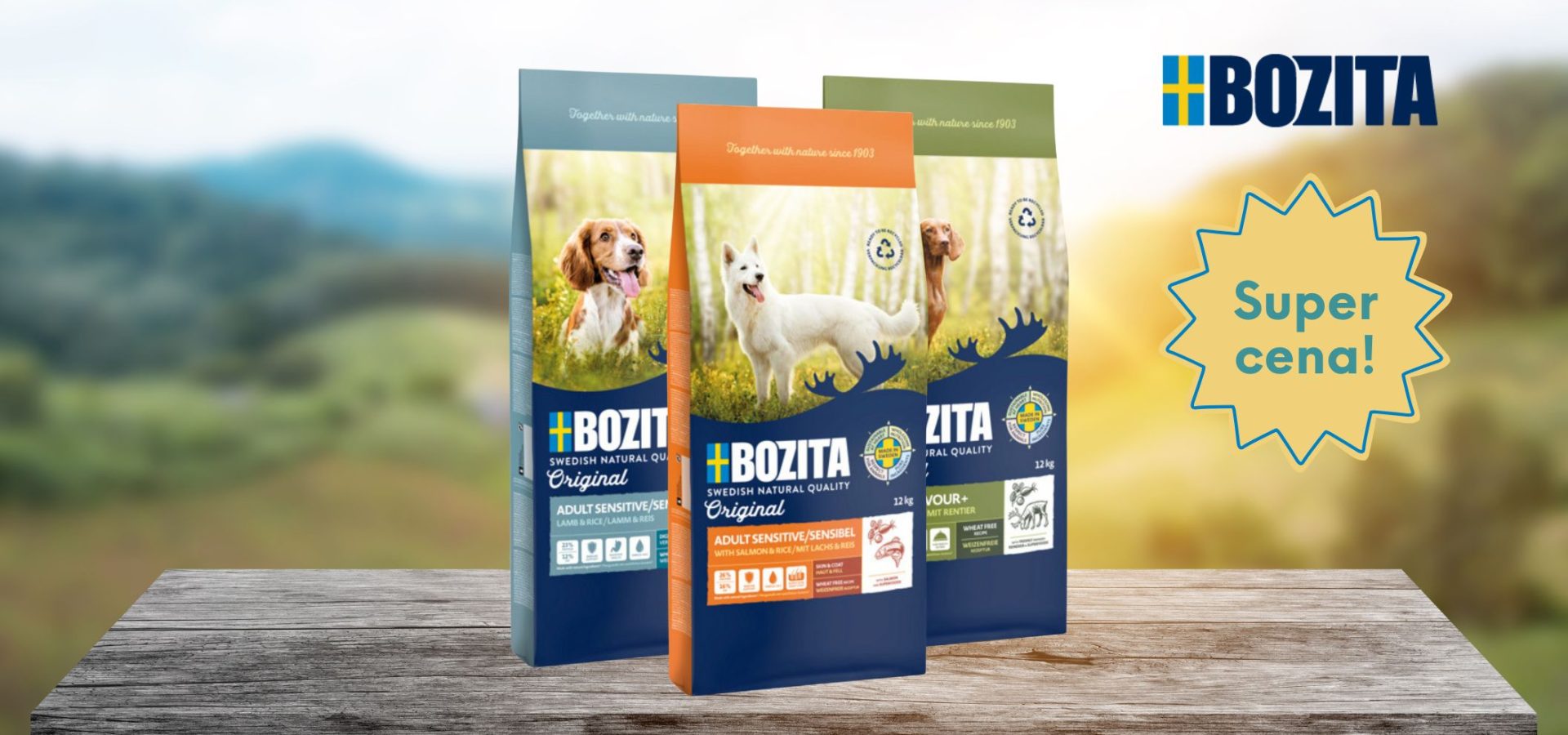 Bozita suche<br>karmy dla psów