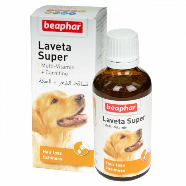 Beaphar LAVETA SUPER witaminy na sierść 50ml