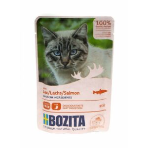 Bozita kawałki w sosie ŁOSOŚ 85g
