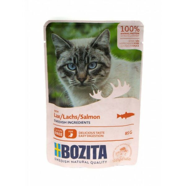 Bozita kawałki w sosie ŁOSOŚ 85g