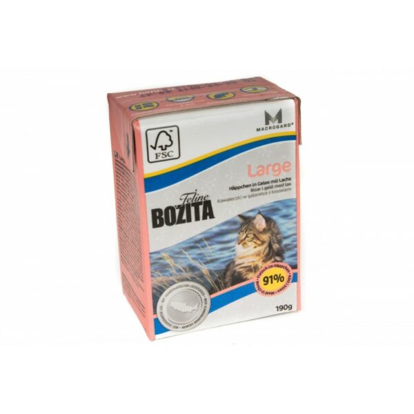 Bozita mięsna karma LARGE dla kotów dużych ras 190g