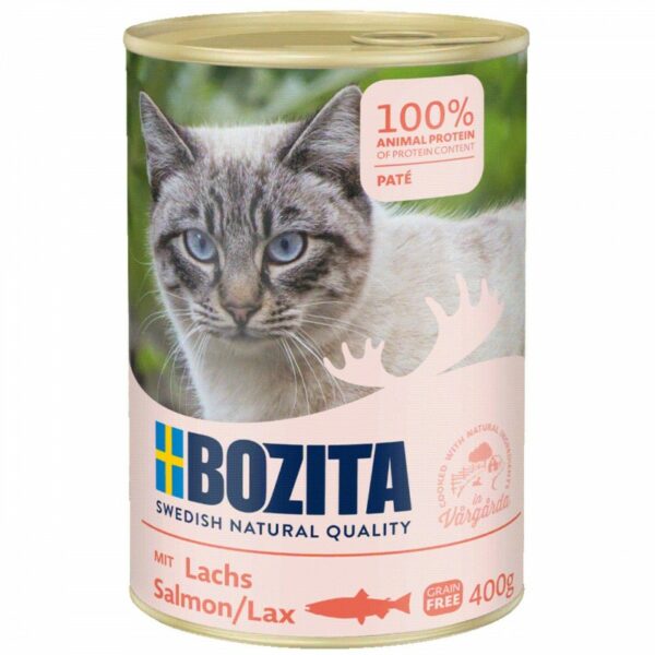 Bozita mus dla kota z Łososiem 400g