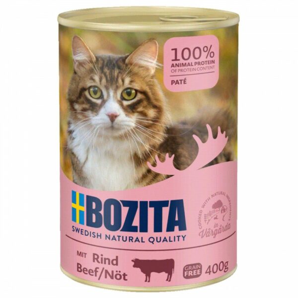 Bozita mus dla kota z Wołowiną 400g