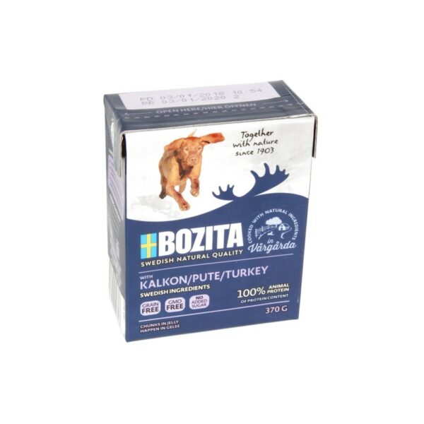 BOZITA z Indykiem w galaretce 370g