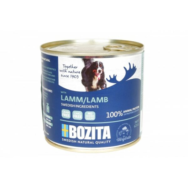 BOZITA z Jagnięciną puszka 625g