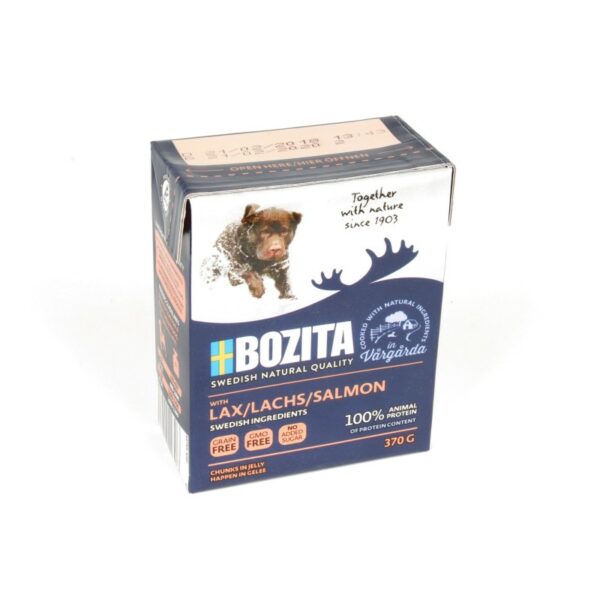 BOZITA z Łososiem w galaretce 370g