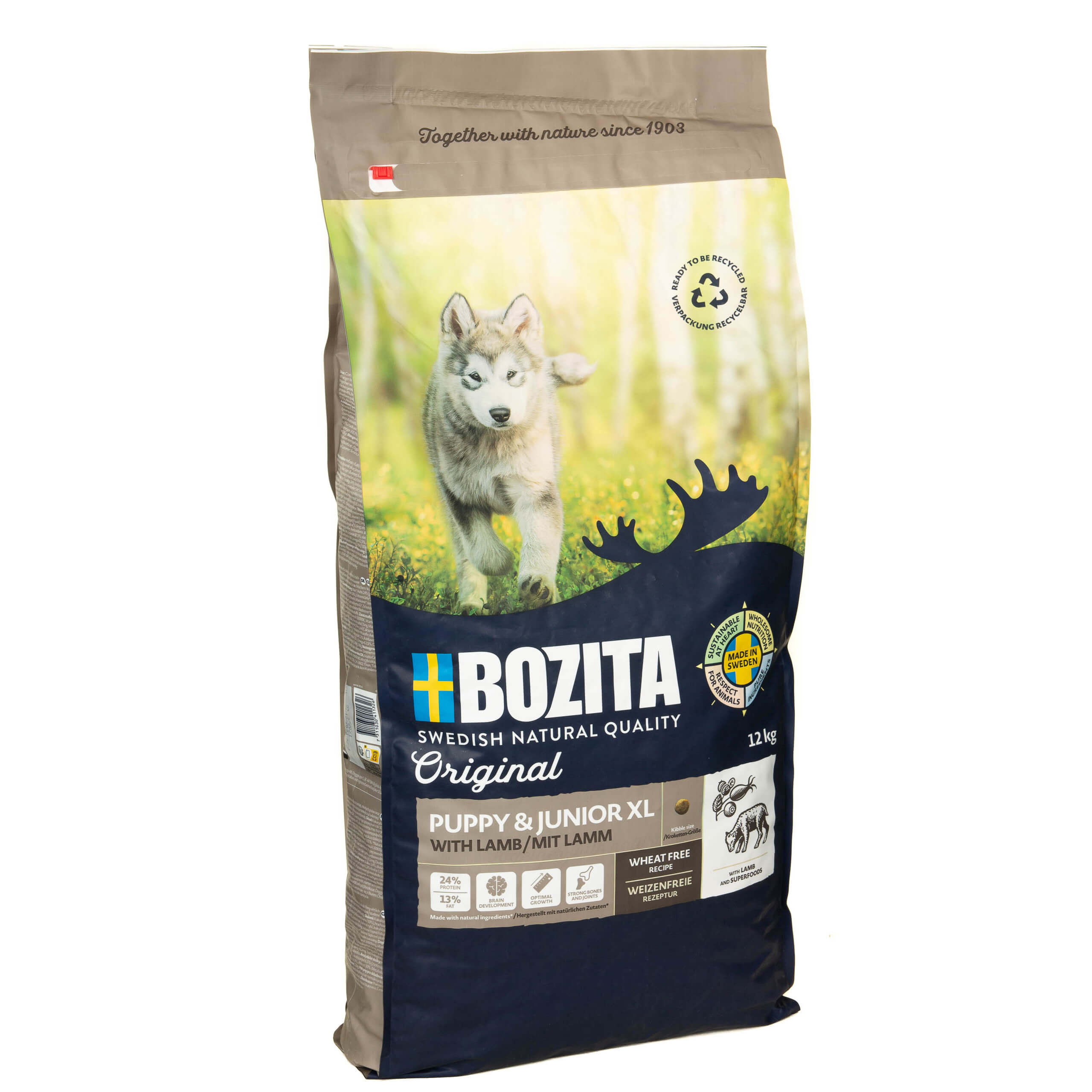 BOZITA Original PUPPY JUNIOR XL LAMB