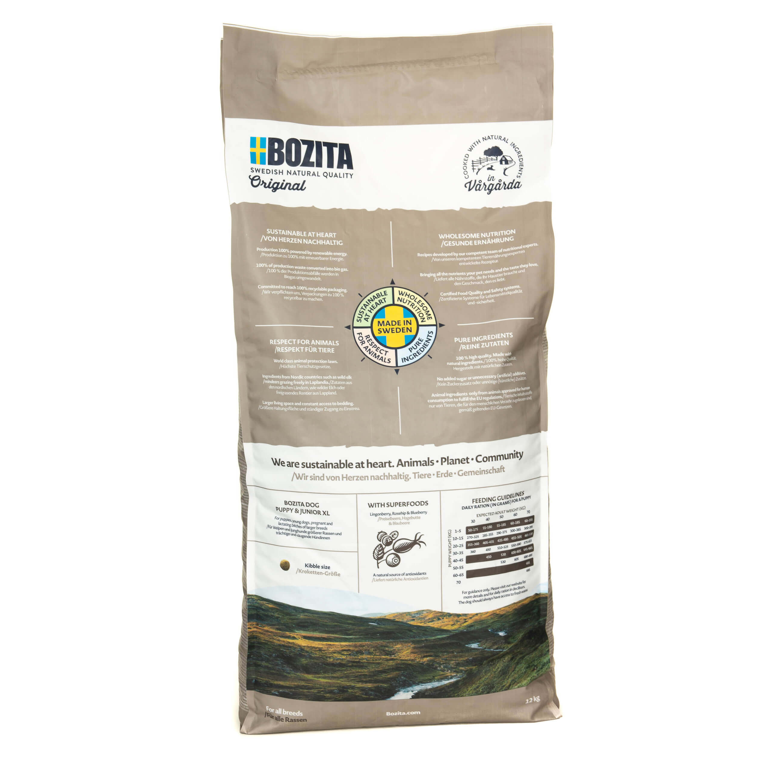 BOZITA Original PUPPY JUNIOR XL LAMB