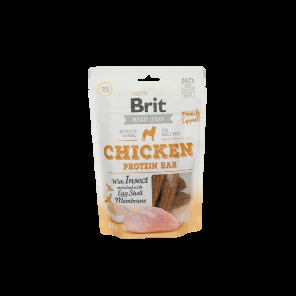 BRIT Jerky CHICKEN INSECT PROTEIN 80g