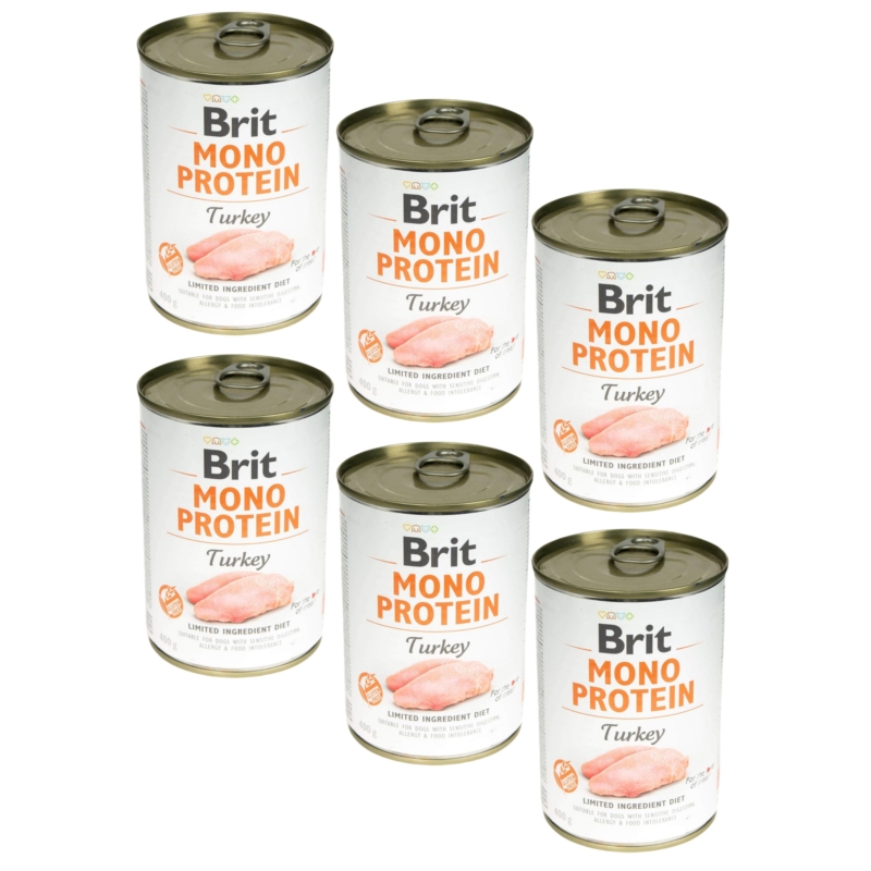 BRIT MONO PROTEIN Turkey 6x400g