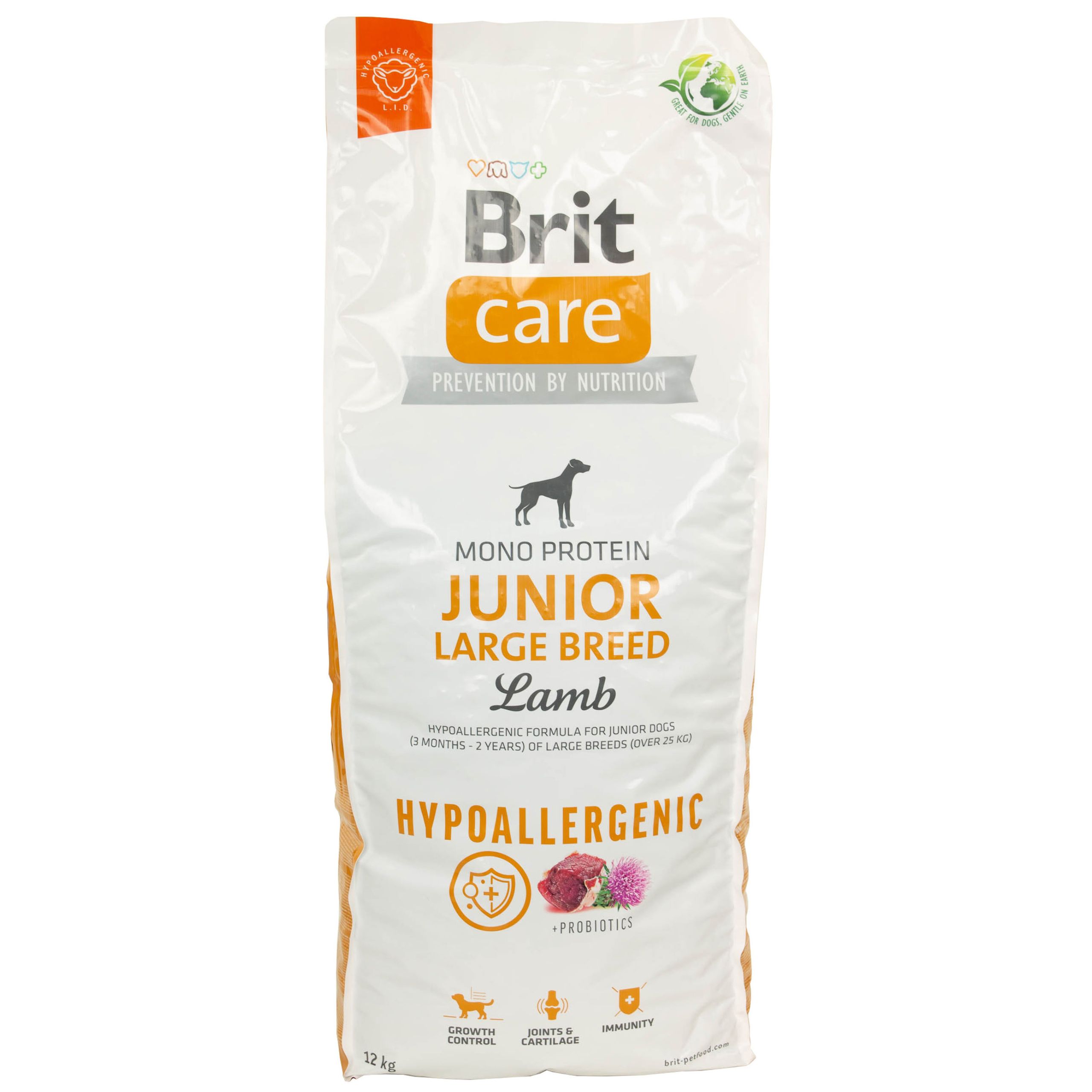 BRIT CARE Hypoallergenic Junior Large Lamb