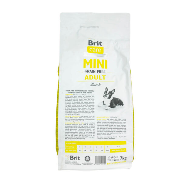 BRIT Care MINI Grain free ADULT Lamb - obrazek 3