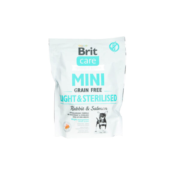 BRIT Care MINI Grain free LIGHT & STERILISED - obrazek 5