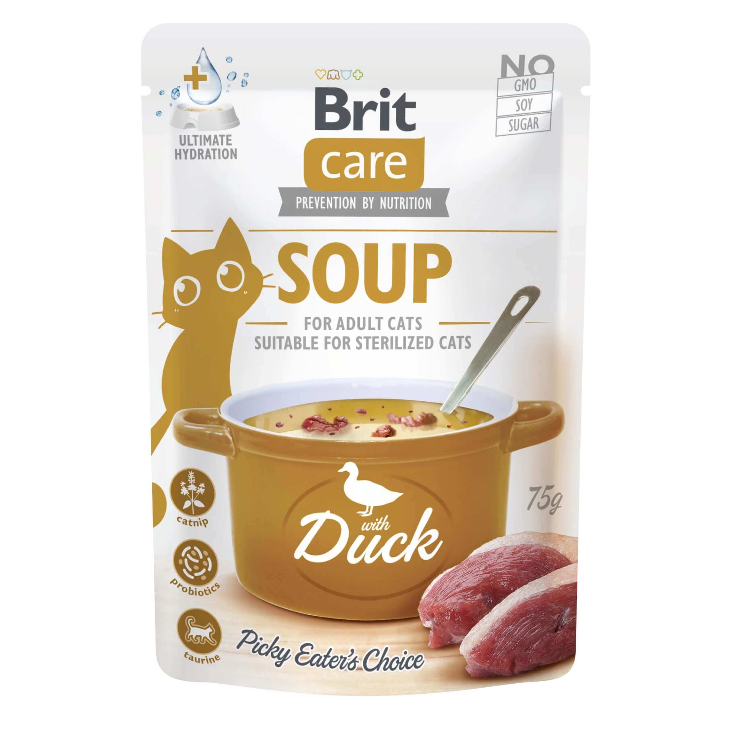 BRIT Care saszetka SOUP Duck 75g