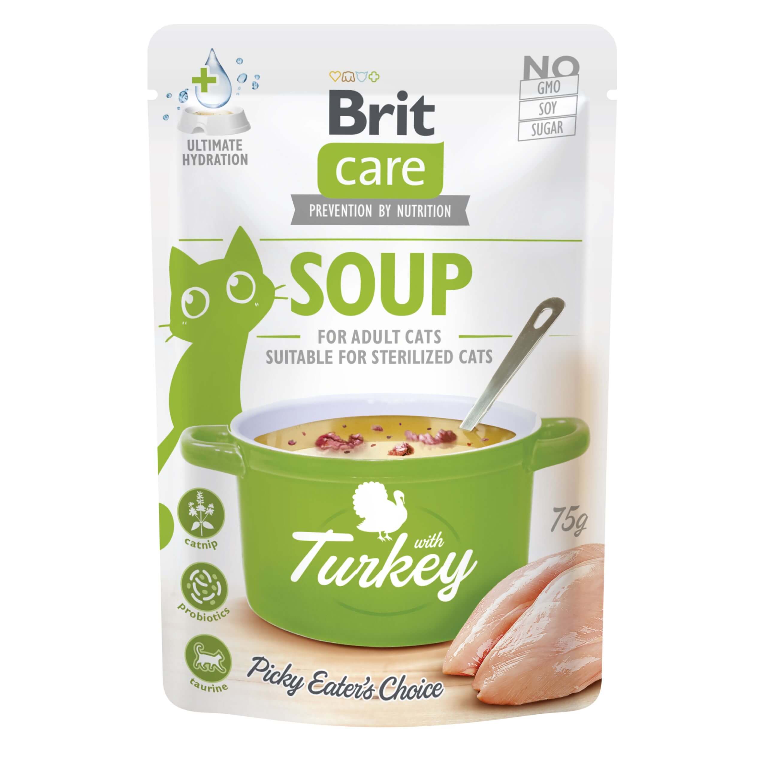 BRIT Care saszetka SOUP Turkey 75g