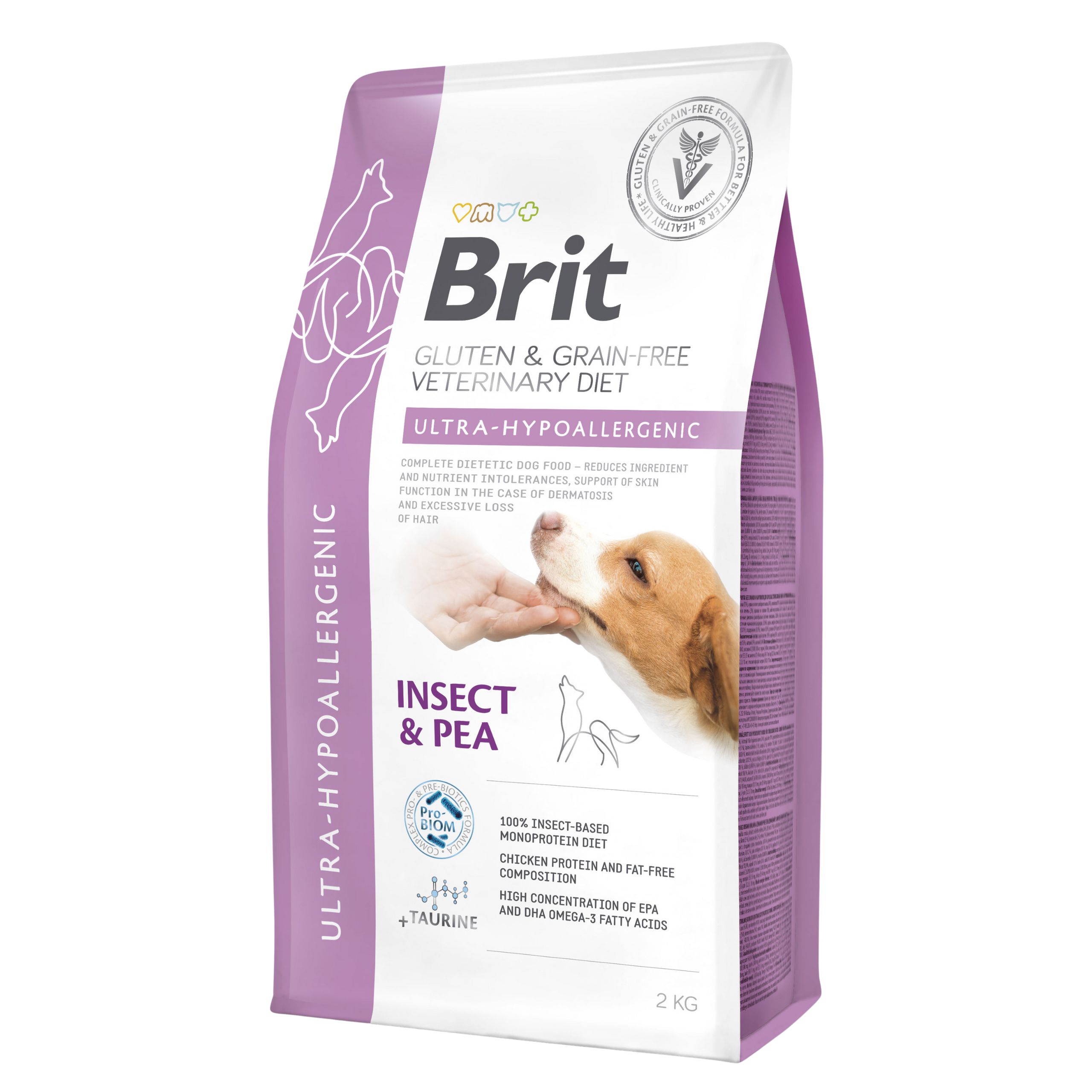 BRIT Grain Free Veterinary Diet Dog Ultra-Hypoallergenic 2kg