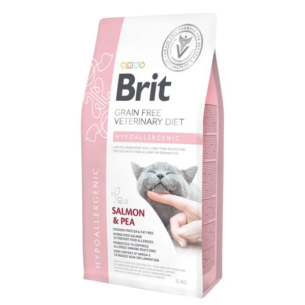 BRIT Grain Free Veterinary Diet Cat Hypoallergenic - obrazek 3