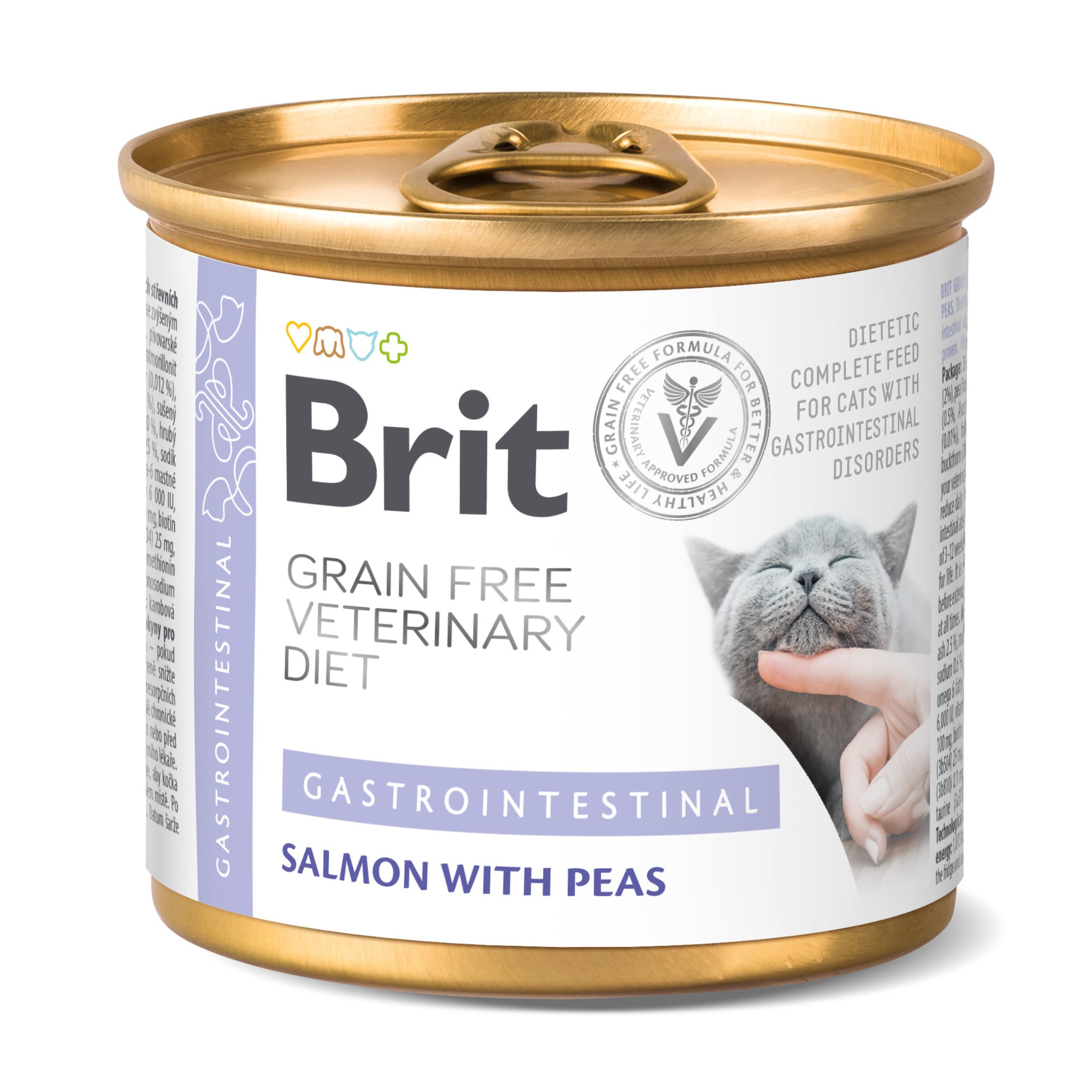 BRIT Grain Free Veterinary Diet Cat Gastrointestinal 200g