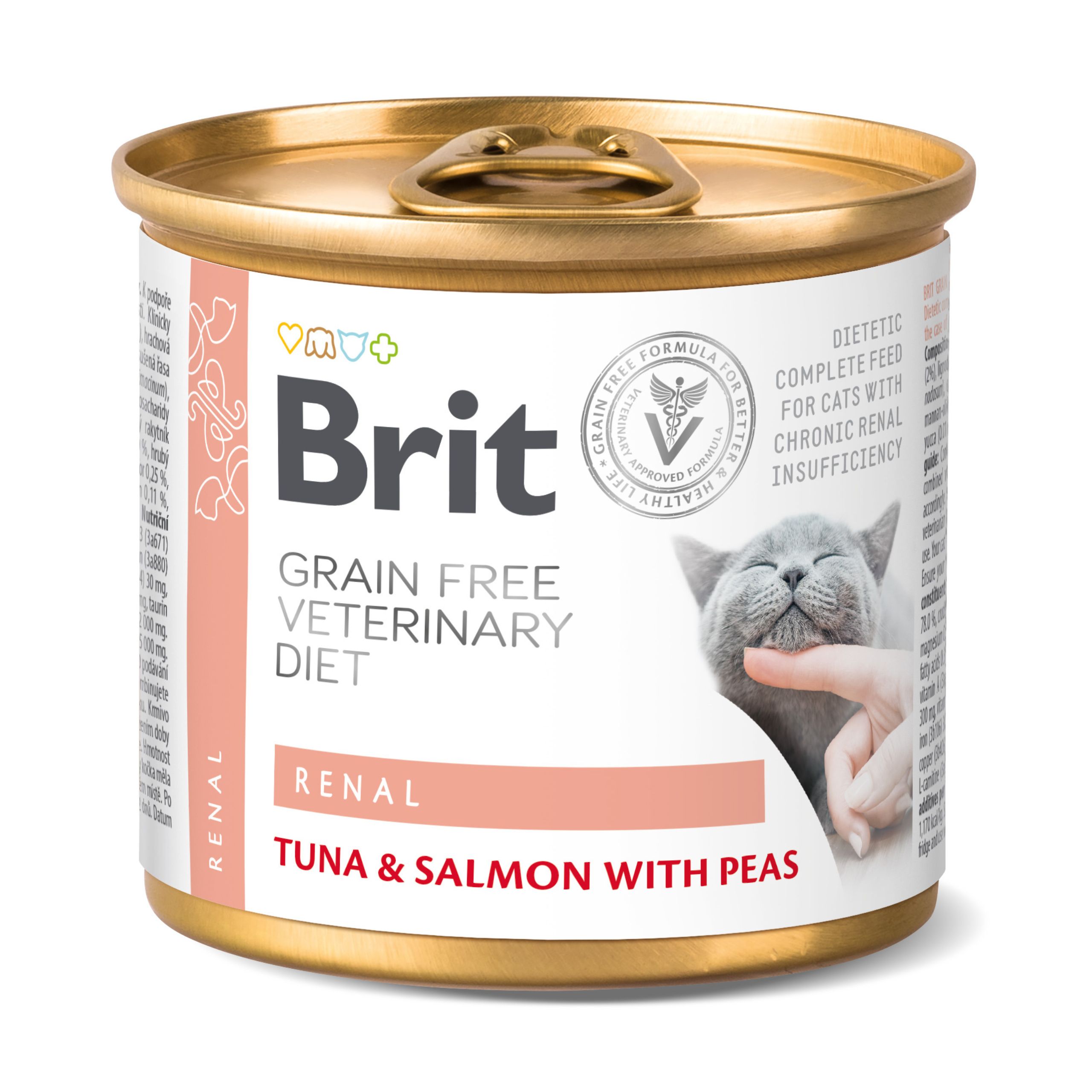 BRIT Grain Free Veterinary Diet Cat Renal 200g