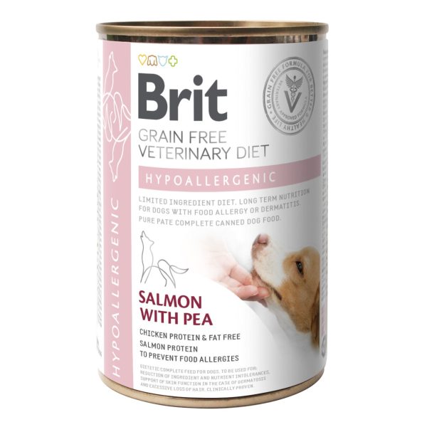 BRIT Grain Free Veterinary Diet Dog Hypoallergenic 400g