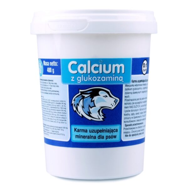 CAN-VIT PLUS/CALCIUM z glukozaminą - niebieski 400g