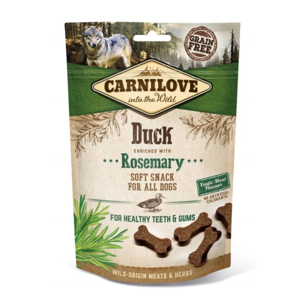 CARNILOVE Snack DUCK Rosemary 200g