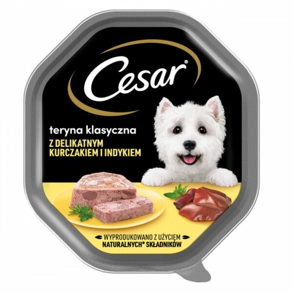 CESAR z Kurczakiem i Indykiem 150g