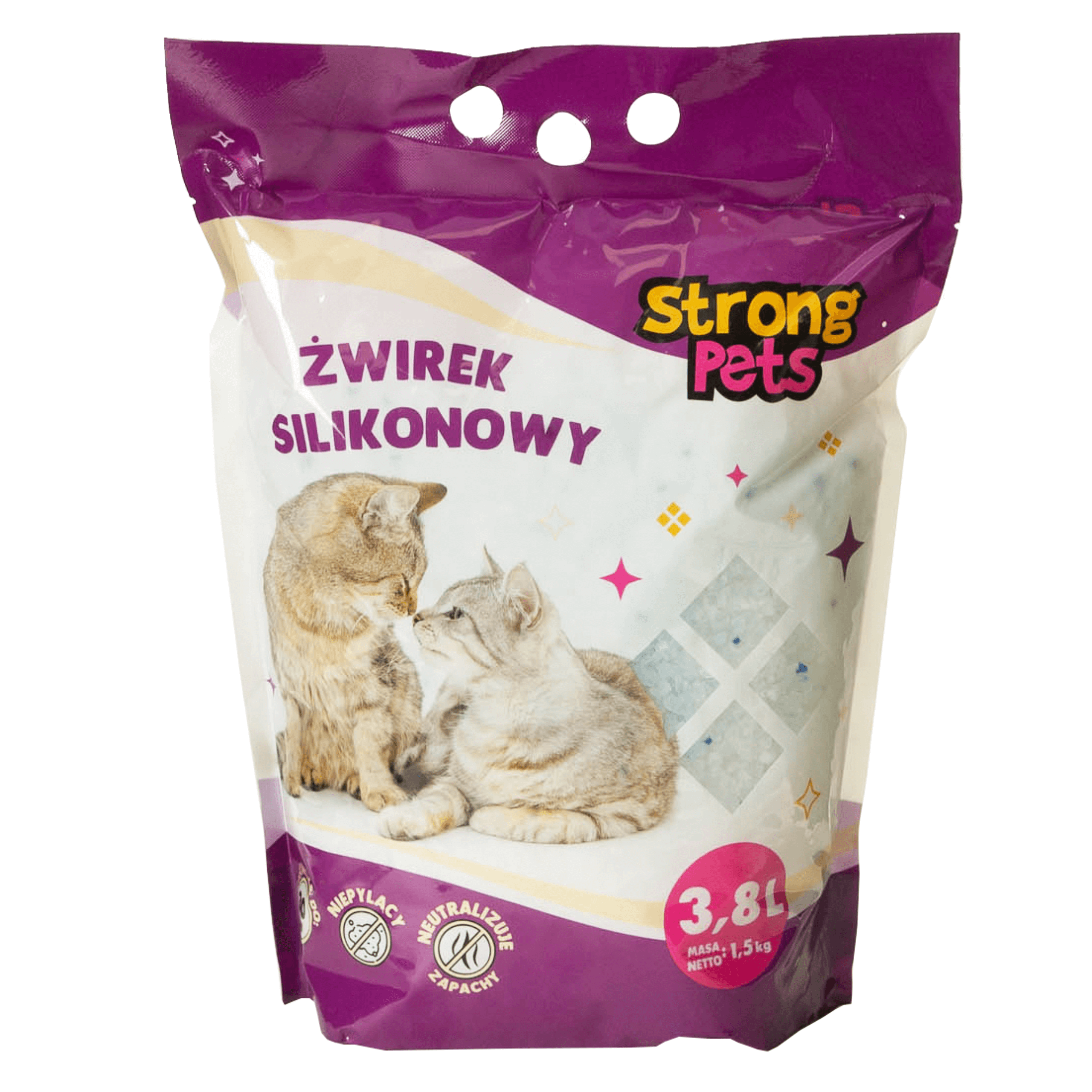 STRONG PETS Żwirek Silikonowy
