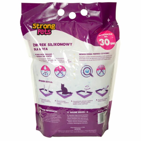 STRONG PETS Żwirek Silikonowy - obrazek 2