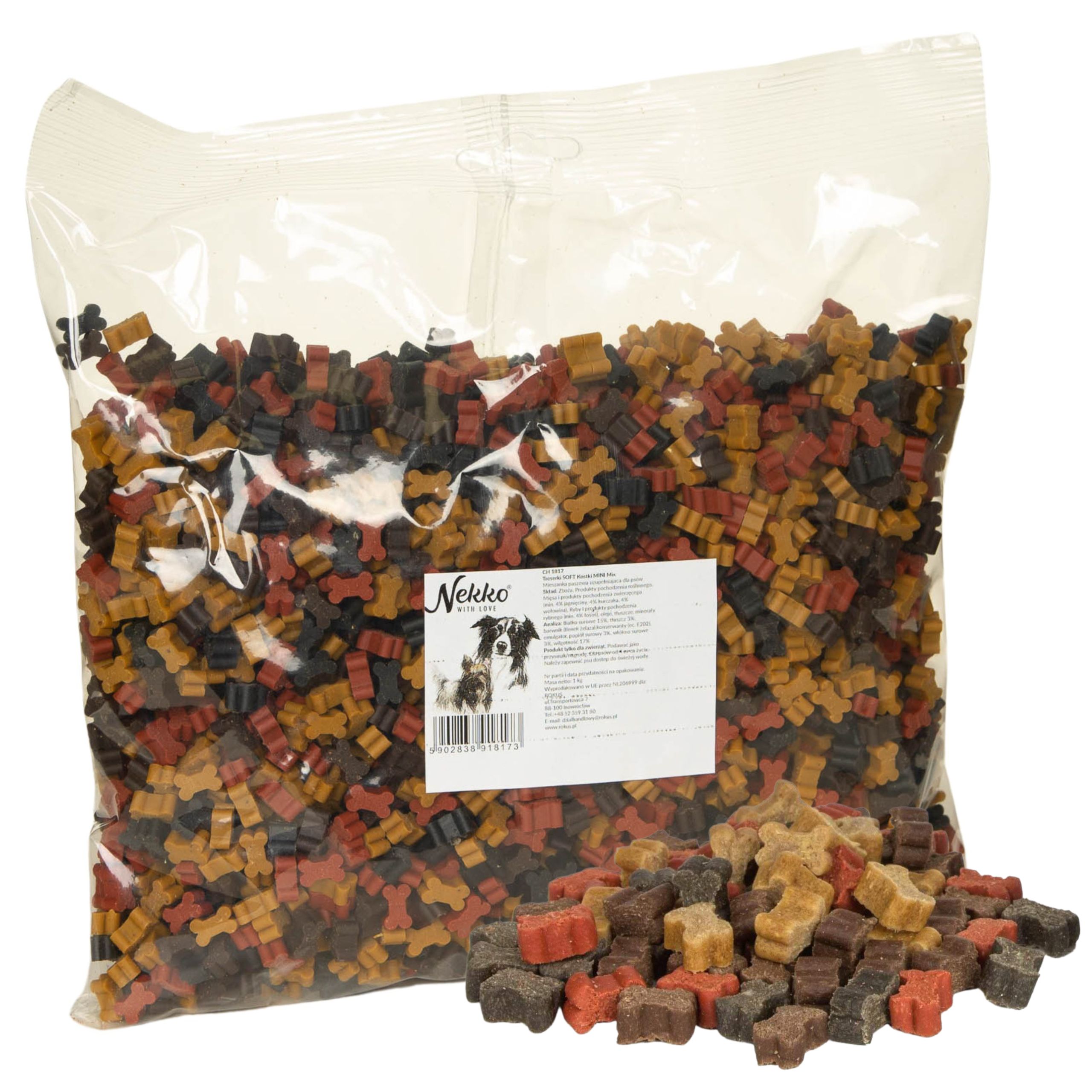 Nekko Treserki Soft BONES MINI MIX