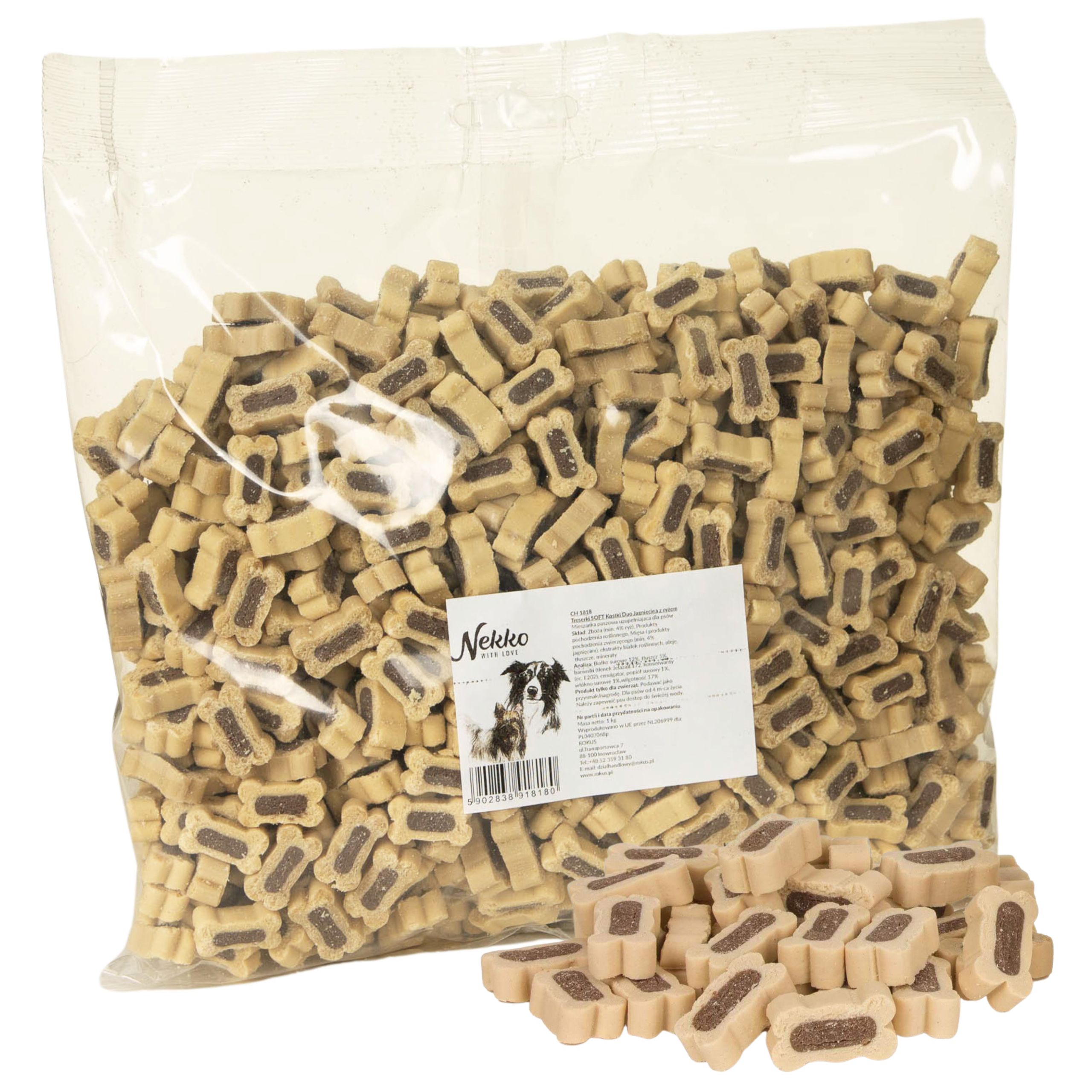 Nekko Treserki Soft BONES DUO LAMB & RICE