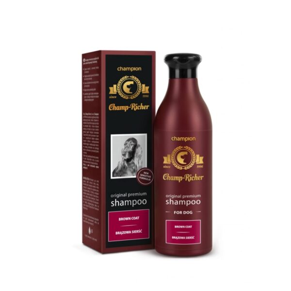 Champ-Richer Szampon dla sierści BRĄZOWEJ 250ml