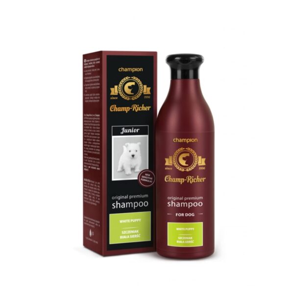 Champ-Richer Szampon dla SZCZENIĄT SIERŚĆ BIAŁA 250ml